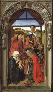 The Annunciation,The Visitation,THe Adoration of theAngels,The Adoration of the Magi Dieric Bouts